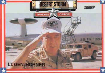 1991-92 Spectra Star Desert Storm Troops #53 LT. GEN. Horner Front