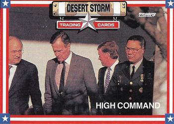 1991-92 Spectra Star Desert Storm Troops #81 High Command Front