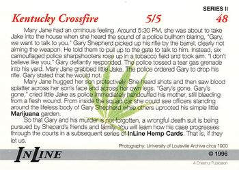 1996 Inline Hemp #48 Bundling Kentucky Hemp Back