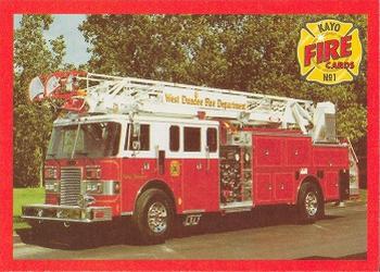 1991 Kayo Fire Engines #1 Aerial, West Dundee, IL Front