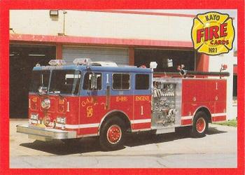 1991 Kayo Fire Engines #5 Engine 1, Gary, IN Front