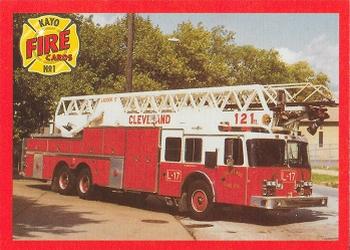 1991 Kayo Fire Engines #6 Ladder 17, Cleveland, OH Front