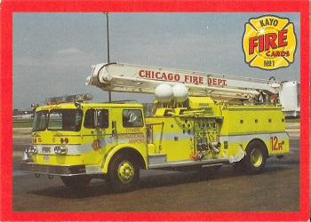 1991 Kayo Fire Engines #10 Engine 12, Chicago, IL Front