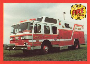 1991 Kayo Fire Engines #32 Rescue 1, Jersey City, NJ Front