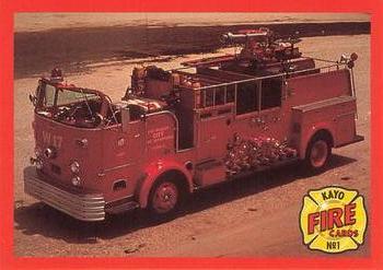 1991 Kayo Fire Engines #34 Wagon 17, Los Angeles, CA Front