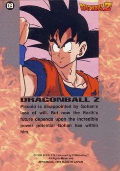 1996 JPP/Amada Dragon Ball Z Series 1 #9 Piccolo is disappointed by Gohan's lack of wi Back