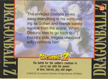 1998 JPP/Amada Dragon Ball Z Series 2 #32 The enraged Dodoria blows away everything in Back