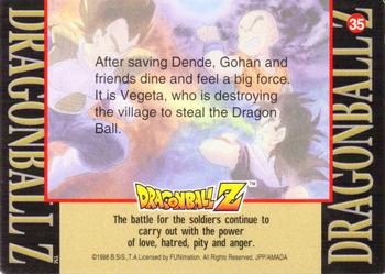 1998 JPP/Amada Dragon Ball Z Series 2 #35 After saving Dende, Gohan and friends dine an Back