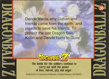 1998 JPP/Amada Dragon Ball Z Series 2 #36 Dende learns why Gohan and friends came from Back