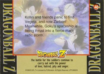 1998 JPP/Amada Dragon Ball Z Series 2 #48 Krillin and friends panic to find Vegeta, and Back