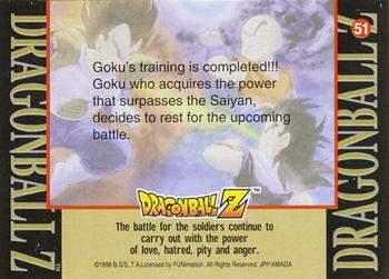 1998 JPP/Amada Dragon Ball Z Series 2 #51 Goku's training is completed!!! Goku who acqu Back