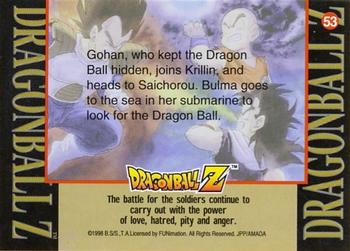 1998 JPP/Amada Dragon Ball Z Series 2 #53 Gohan, who kept the Dragon Ball hidden, joins Back