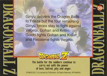 1998 JPP/Amada Dragon Ball Z Series 2 #59 Ginyu delivers the Dragon Balls to Frieza but Back