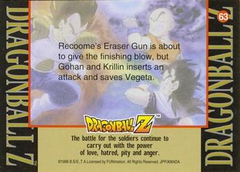 1998 JPP/Amada Dragon Ball Z Series 2 #63 Recoome's Eraser Gun is about to give the fin Back