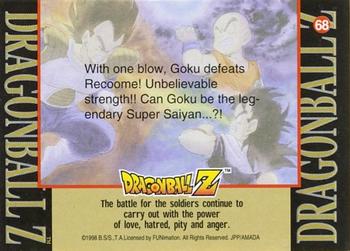 1998 JPP/Amada Dragon Ball Z Series 2 #68 With one blow, Goku defeats Recoome! Unbeliev Back