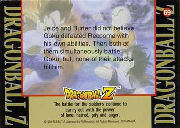1998 JPP/Amada Dragon Ball Z Series 2 #69 Jeice and Burter did not believe Goku defeate Back