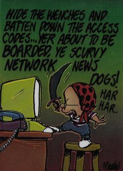 1995 Krome Bloom County / Outland #16 Oliver battles the information Front