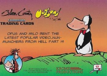 1995 Krome Bloom County / Outland #17 Opus and Milso rent the latest popular Back