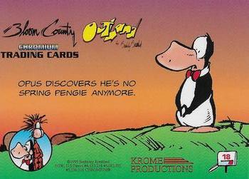 1995 Krome Bloom County / Outland #18 Opus discovers he's no spring pengie Back