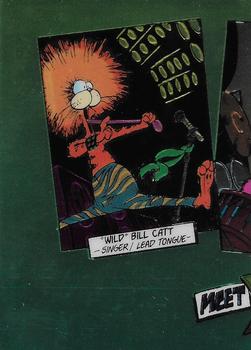 1995 Krome Bloom County / Outland #40 Wild Bill Cat: tongue twangin' and head Front