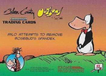 1995 Krome Bloom County / Outland #43 Milo attempts to remove Rosebud's Back