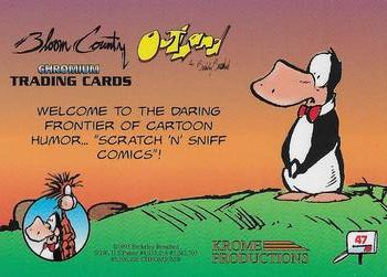 1995 Krome Bloom County / Outland #47 Welcome to the daring frontier of Back