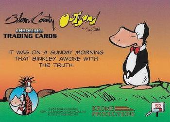 1995 Krome Bloom County / Outland #52 It was on a Sunday morning that Back