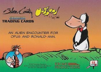 1995 Krome Bloom County / Outland #53 An alien encounter for Opus and Back