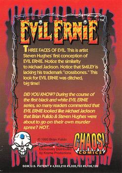 1993 Krome Evil Ernie 1 #8 This is artist Steven Hughes' first conc Back