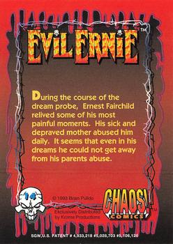 1993 Krome Evil Ernie 1 #14 During the course of the dream probe, Er Back