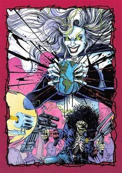 1993 Krome Evil Ernie 1 #55 This pinup of the deadly duo was inspire Front