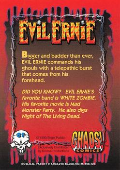 1993 Krome Evil Ernie 1 #81 Bigger and badder than ever, Evil Ernie Back