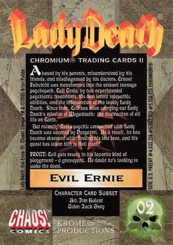 1995 Krome Lady Death 2 #2 Evil Ernie Back