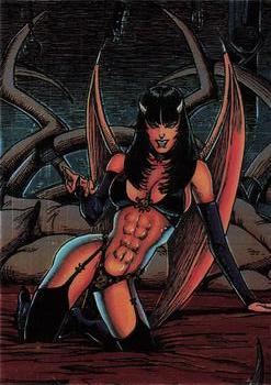 1995 Krome Lady Death 2 #12 Evil Seduction Front