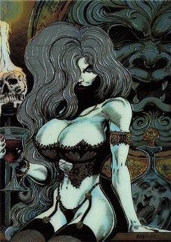 1995 Krome Lady Death 2 #76 The Transformation Front