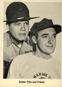 1965 Fleer Gomer Pyle #65 Gomer Pyle and friend. Front