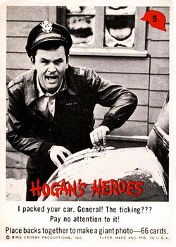1965 Fleer Hogan's Heroes #5 I packed your car, General! The ticking??? Pay no attention to it! Front