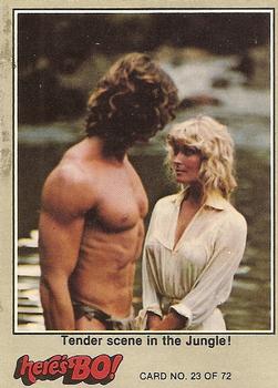 1981 Fleer Here's Bo! #23 Tender scene in the Jungle! Front