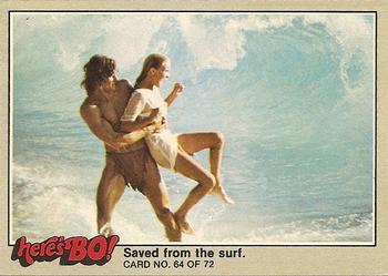 1981 Fleer Here's Bo! #64 Saved from the surf Front