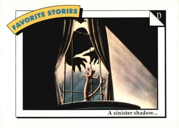 1992 SkyBox Disney Collector Series 2 #4 D: A sinister shadow... Front