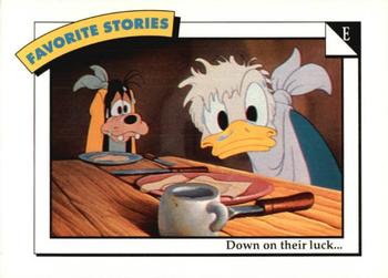 1992 SkyBox Disney Collector Series 2 #5 E: Down on their luck... Front