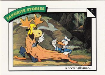 1992 SkyBox Disney Collector Series 2 #86 E: A secret alliance... Front