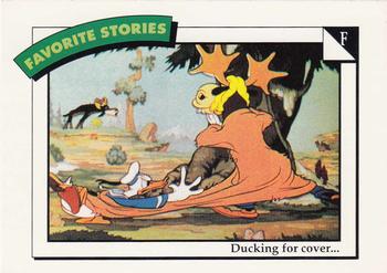 1992 SkyBox Disney Collector Series 2 #87 F: Ducking for cover... Front