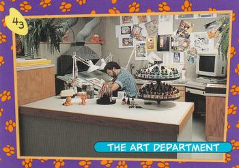 1992 SkyBox Garfield Premier Edition #43 The Art Department Front