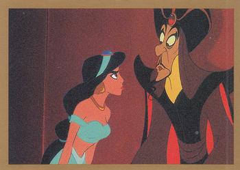 1993 SkyBox Aladdin #25 Jasmine confronts Jafar Front