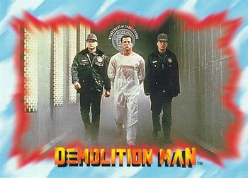 1993 SkyBox Demolition Man #10 Justice, 1996 Front