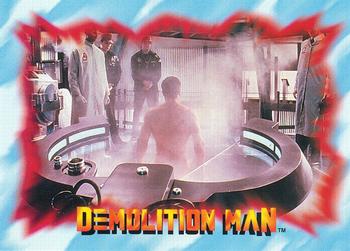 1993 SkyBox Demolition Man #12 The Glass Puck Front