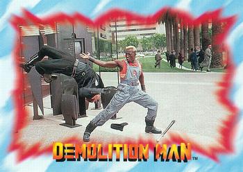1993 SkyBox Demolition Man #24 Death Ballet Front