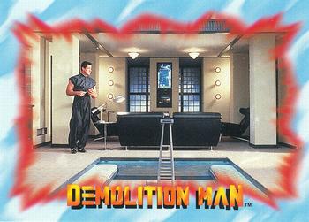 1993 SkyBox Demolition Man #45 Old-Fashioned Values Front