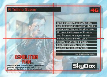 1993 SkyBox Demolition Man #46 A Telling Scene Back